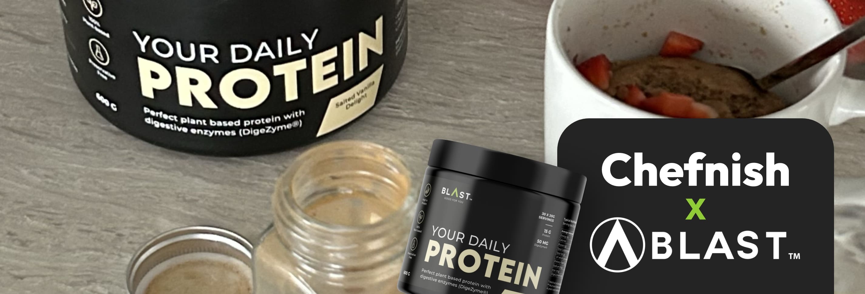 ChefNish x BLAST™: Rooibos Protein Mug Cake