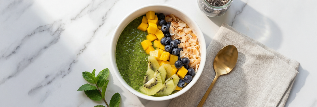 Greens Chia Seed Pudding