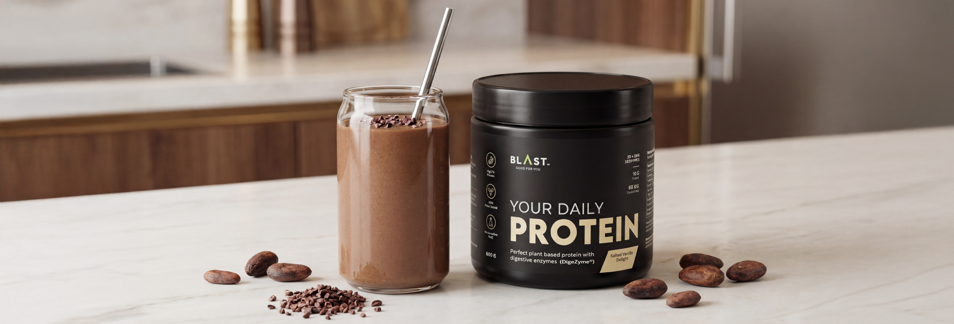 Mocha Protein Smoothie