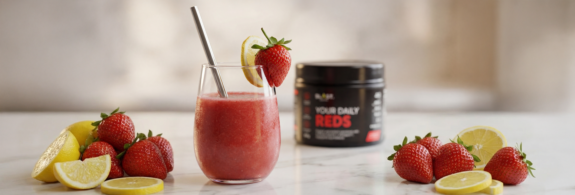 Summer Strawberry Slushie