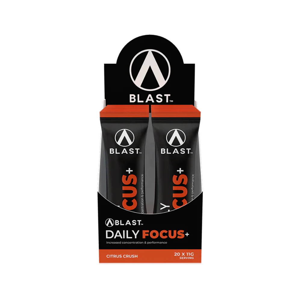 Blast Daily Focus, on the go, sachet multipack. 