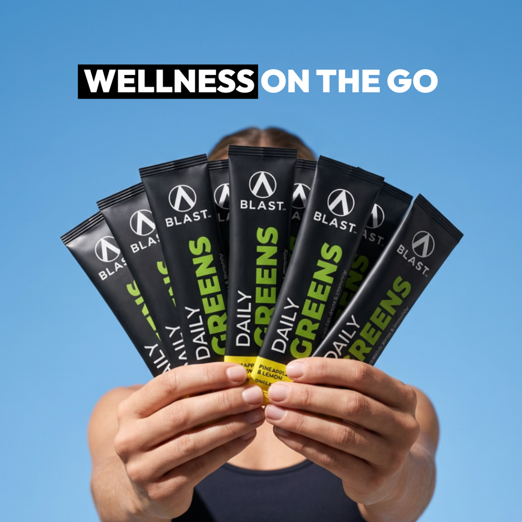 BLAST™ Daily Greens On-The-Go Pack - Pineapple & Lemon