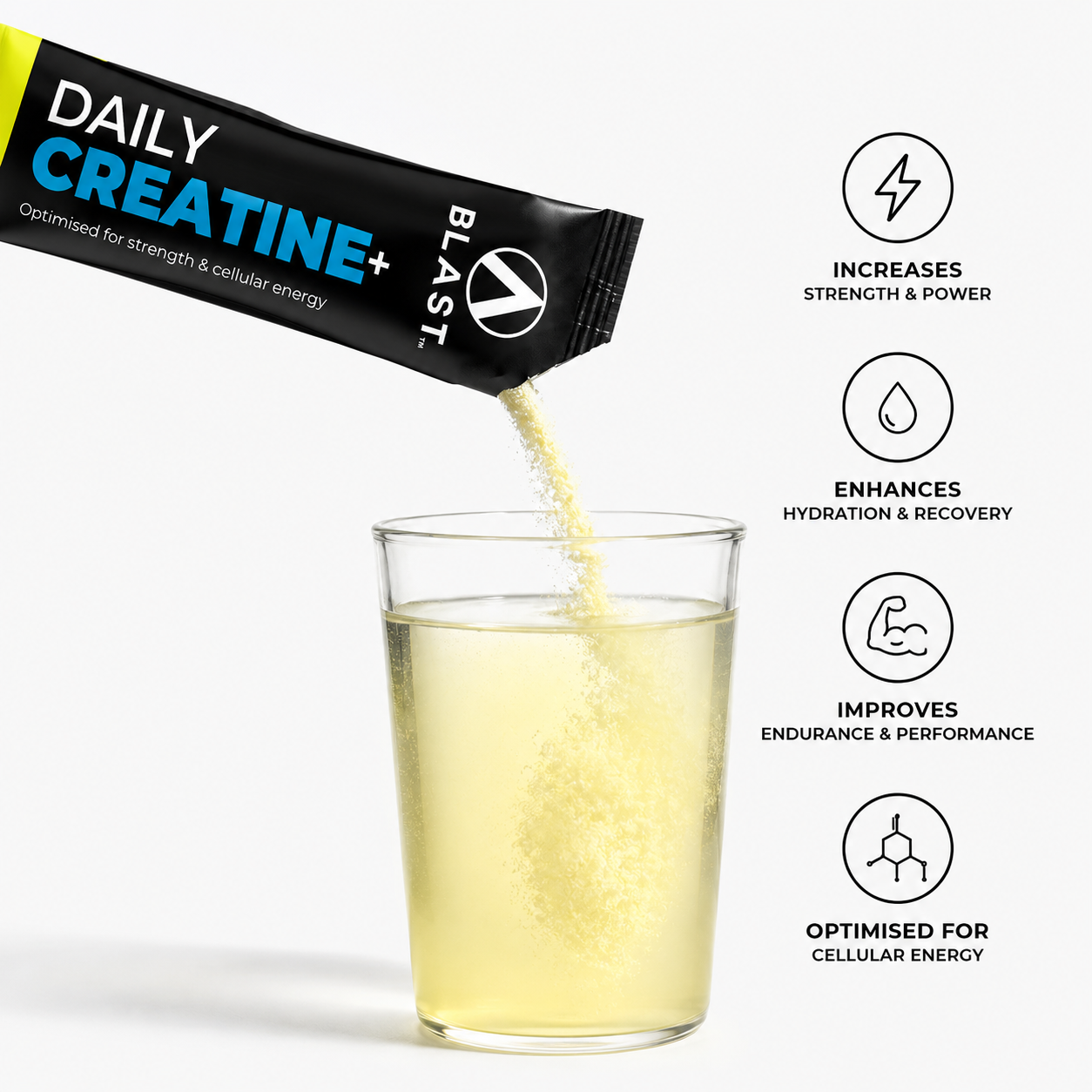 BLAST™ Daily Creatine+ On-The-Go Pack