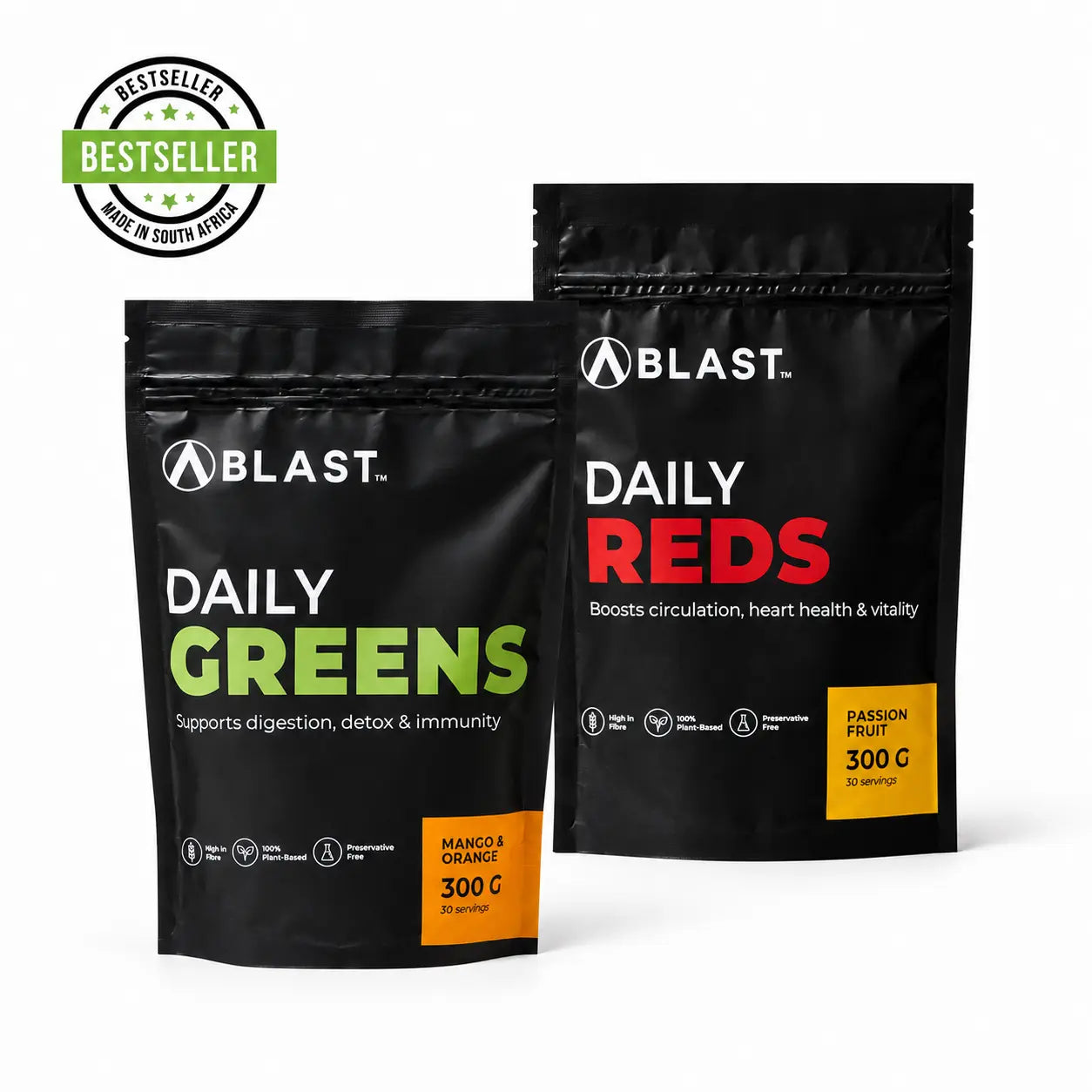 Greens & Reds superfood supplement power bestseller Blast Vitality