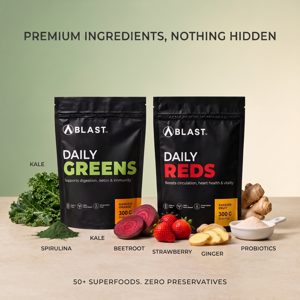 Daily Greens & Reds Stack